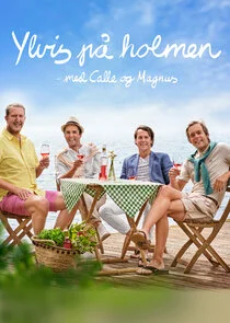 Ylvis pĂĄ holmen med Calle og Magnus