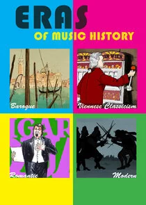 Plakat Eras of Music History