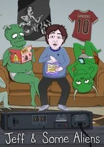 Jeff y unos aliens