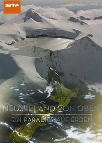 Affiche de La Nouvelle-Zélande vue du ciel