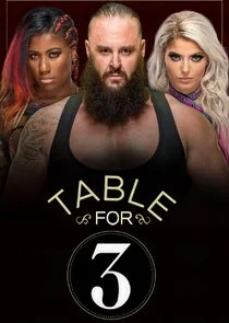 WWE Table for 3 poster