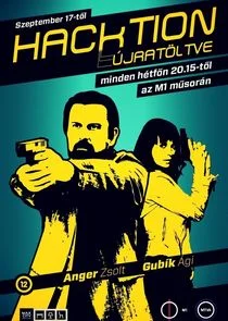 Póster de Hacktion Ä‚ĹˇjratÄ‚Â¶ltve