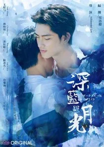 Dark Blue and Moonlight poster