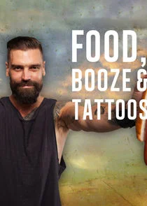 Plakat Food, Booze & Tattoos