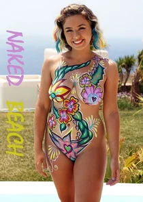 Naked Beach Poster