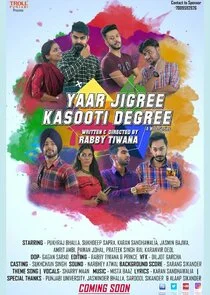 Póster de Yaar Jigree Kasooti Degree