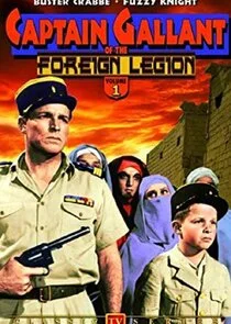 Póster de Captain Gallant of the Foreign Legion