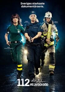 Plakat 112 Ă˘â‚¬â€ś pÄ‚Ä„ liv och dÄ‚Â¶d
