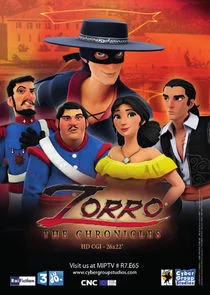 Zorro: The Chronicles afişi