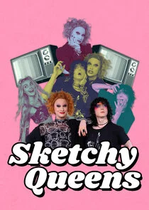 Sketchy Queens Poster