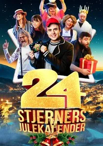 Póster de 24-stjerners julekalender
