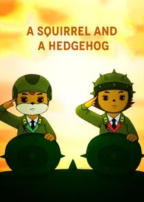 Squirrel and Hedgehog Poster