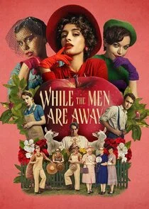 Póster de While the Men Are Away