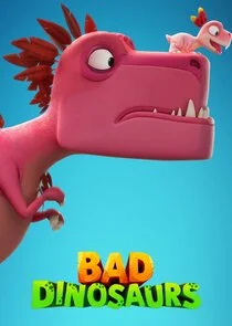 Plakat Bad Dinosaurs