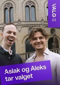 Pôster de Aslak og Aleks tar valget