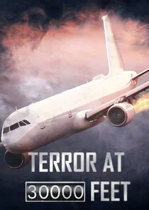Póster de Terror at 30,000 Feet