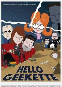 Póster de Hello Geekette, la sÄ‚Â©rie animÄ‚Â©e