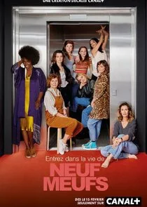 Póster de Nueve mujeres