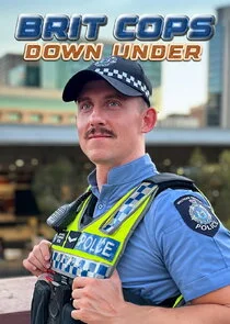 Póster de Brit Cops Down Under