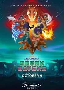 Póster de Avatar: Los siete refugios