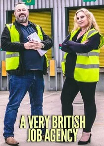 Plakat A Very British Job Agency