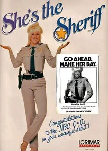 Plakat She's the Sheriff