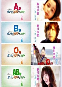 Plakat Ketsuekigata Betsu Onna Ga Kekkon Suru Houhou