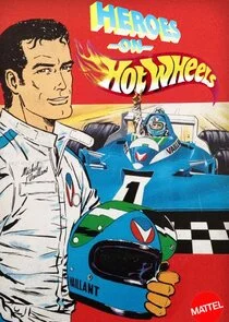 Poster di Michel Vaillant: tute, caschi e velocità
