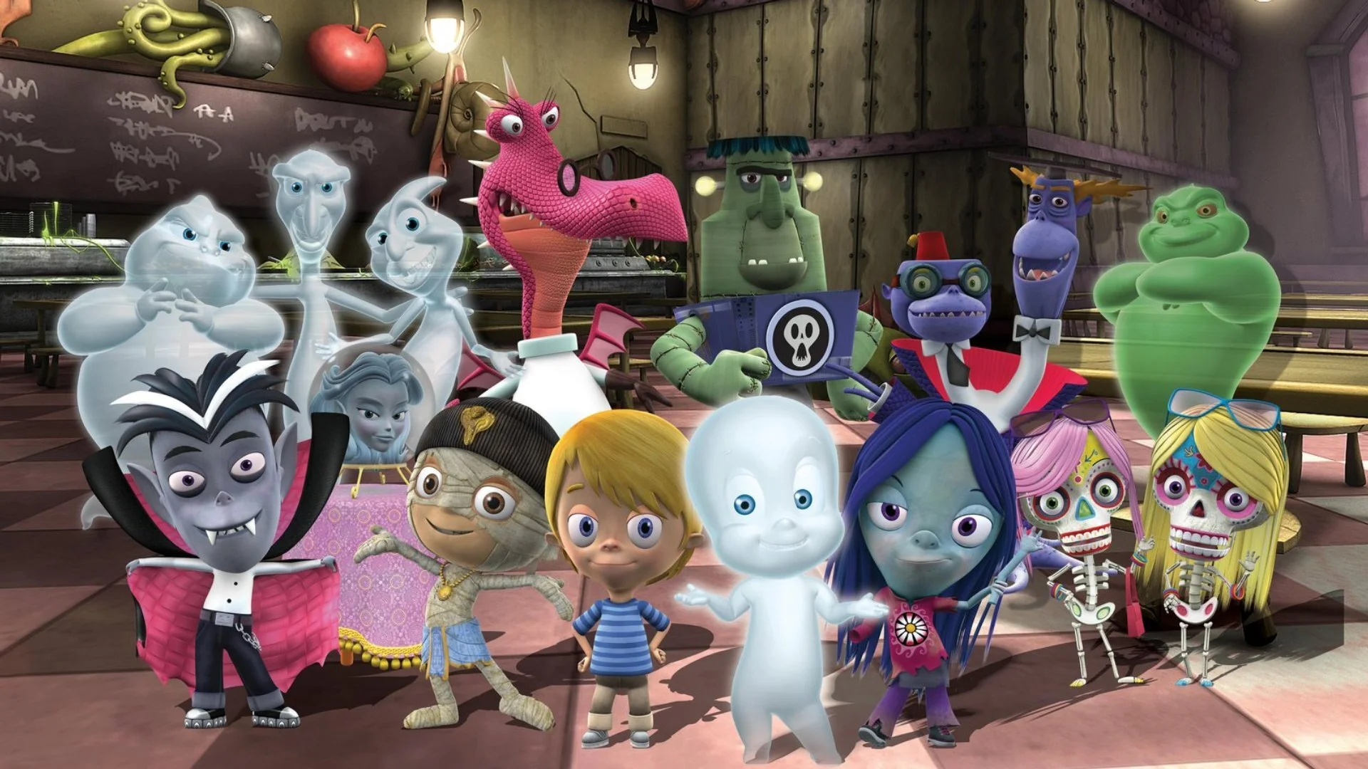 Casper escuela de sustos