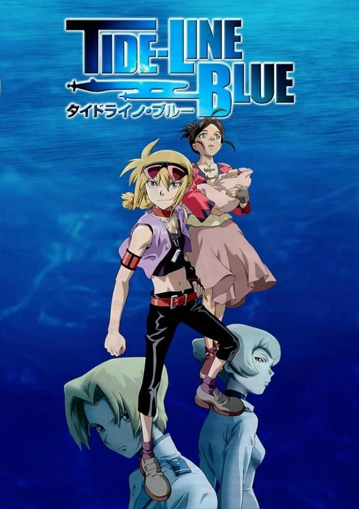 Tide-Line Blue poster