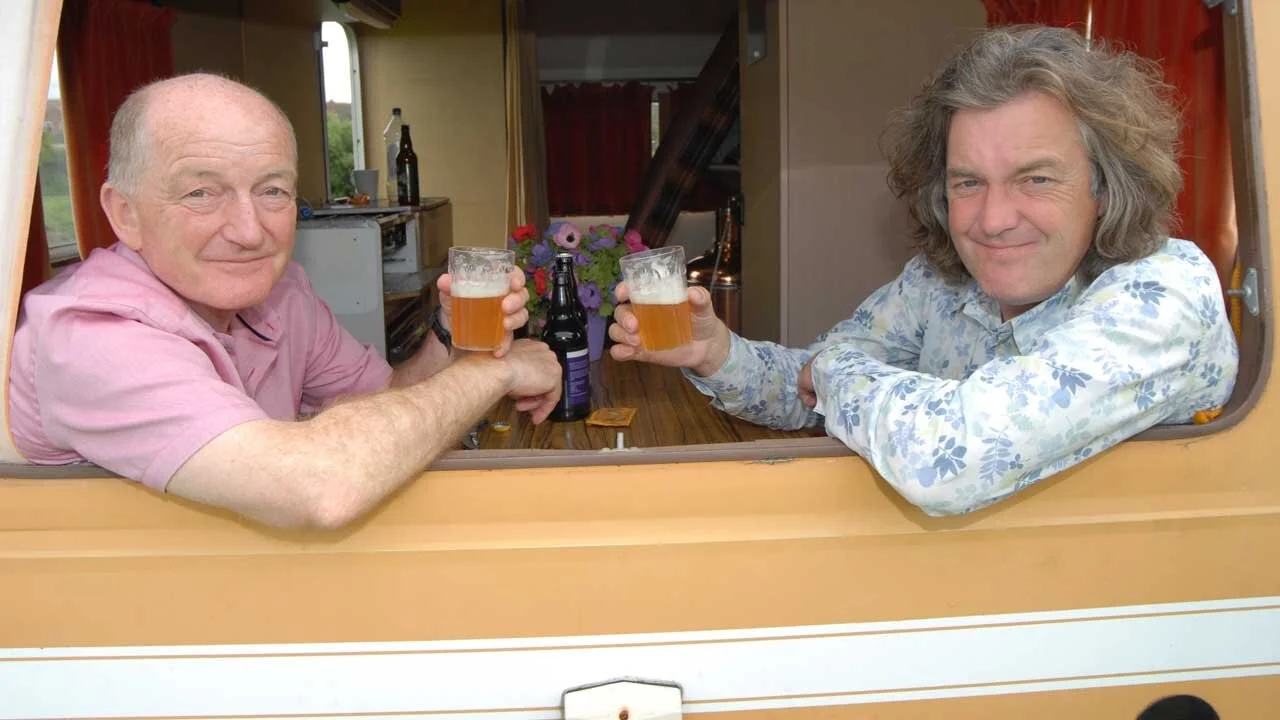 Oz and James Drink to Britain