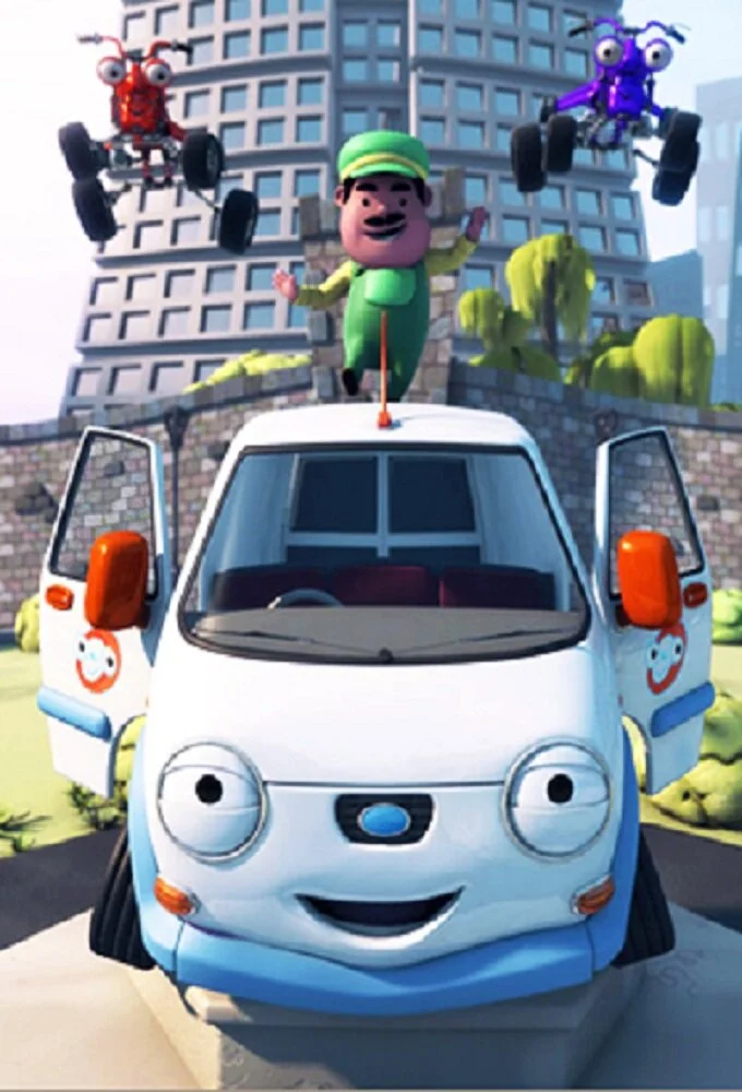 Olly The Little White Van Poster