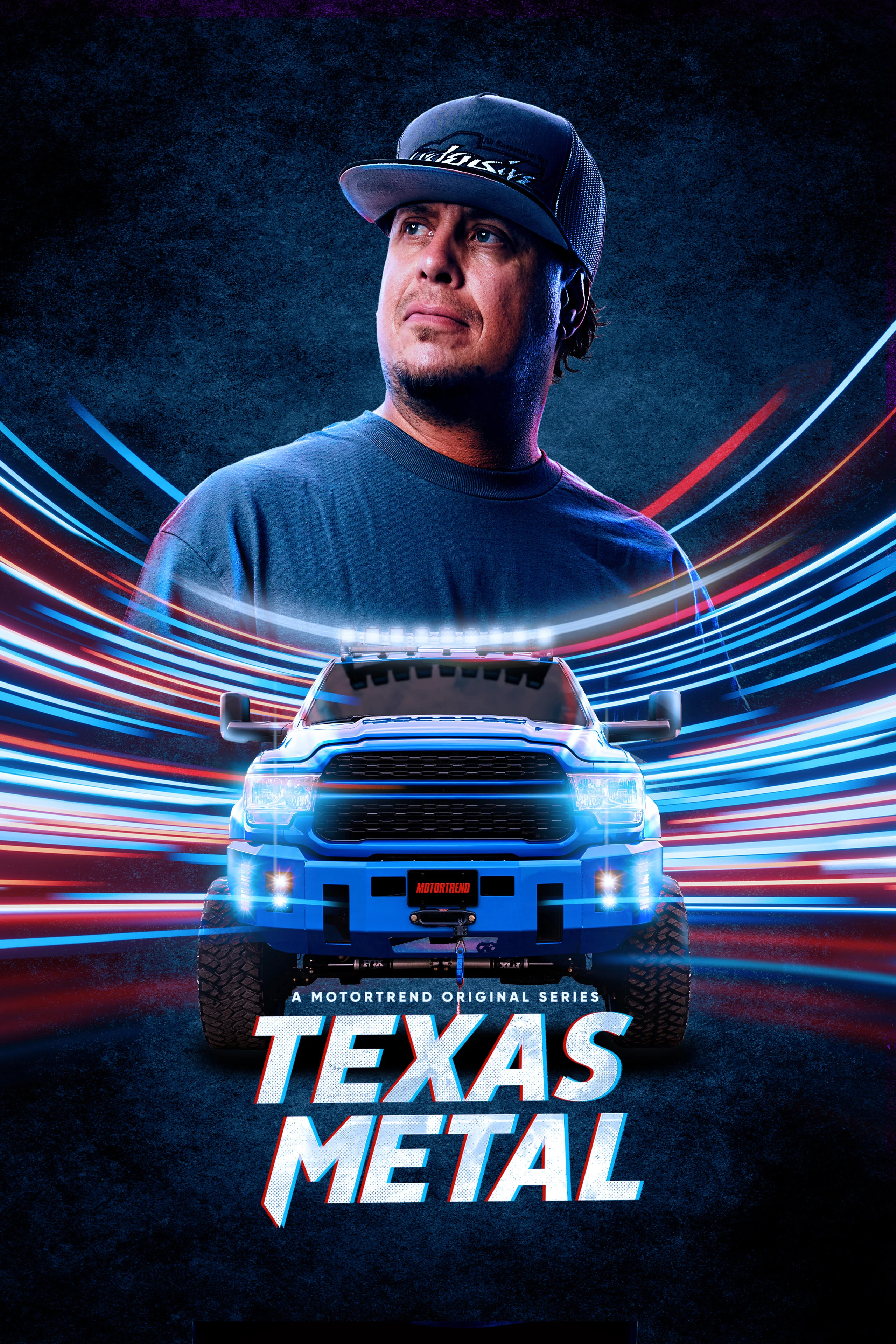 Texas Custom Cars Poster