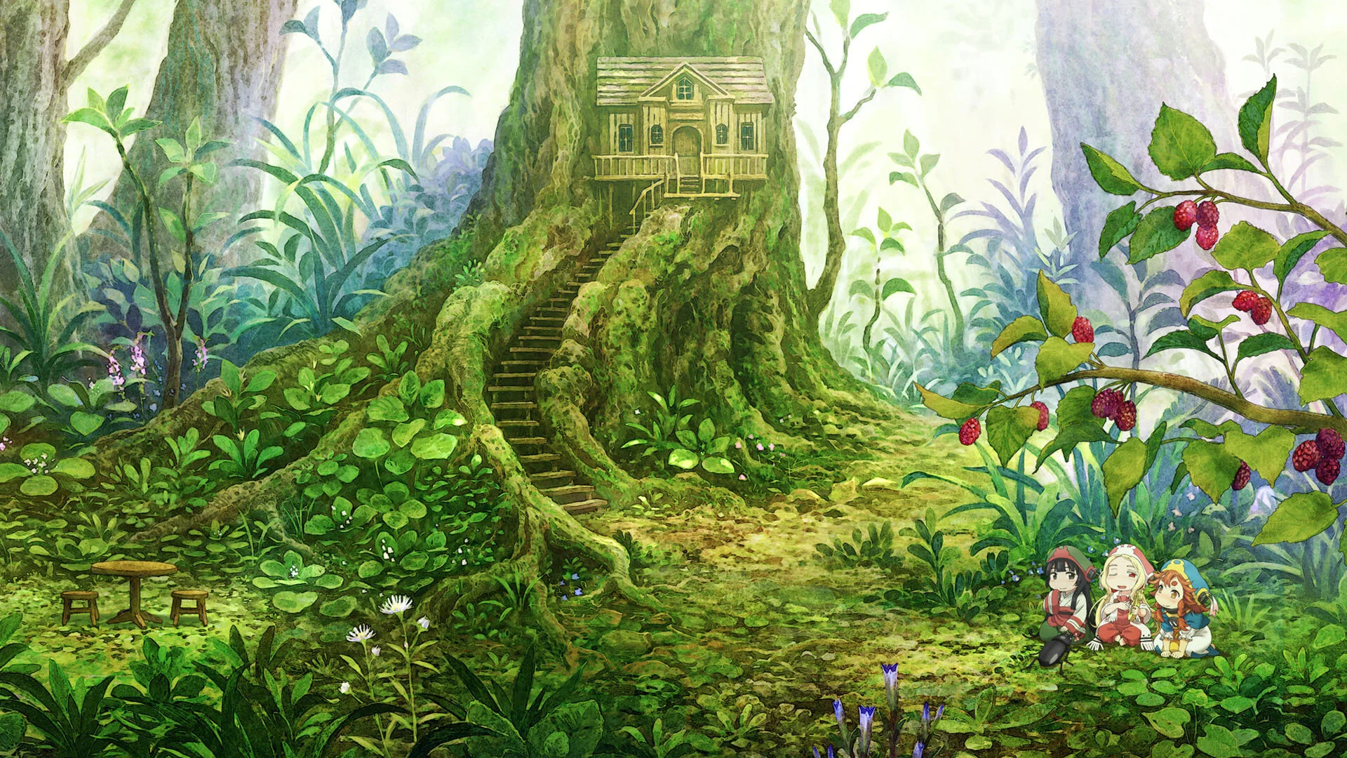 Hakumei to Mikochi: Tiny Little Life in the Woods