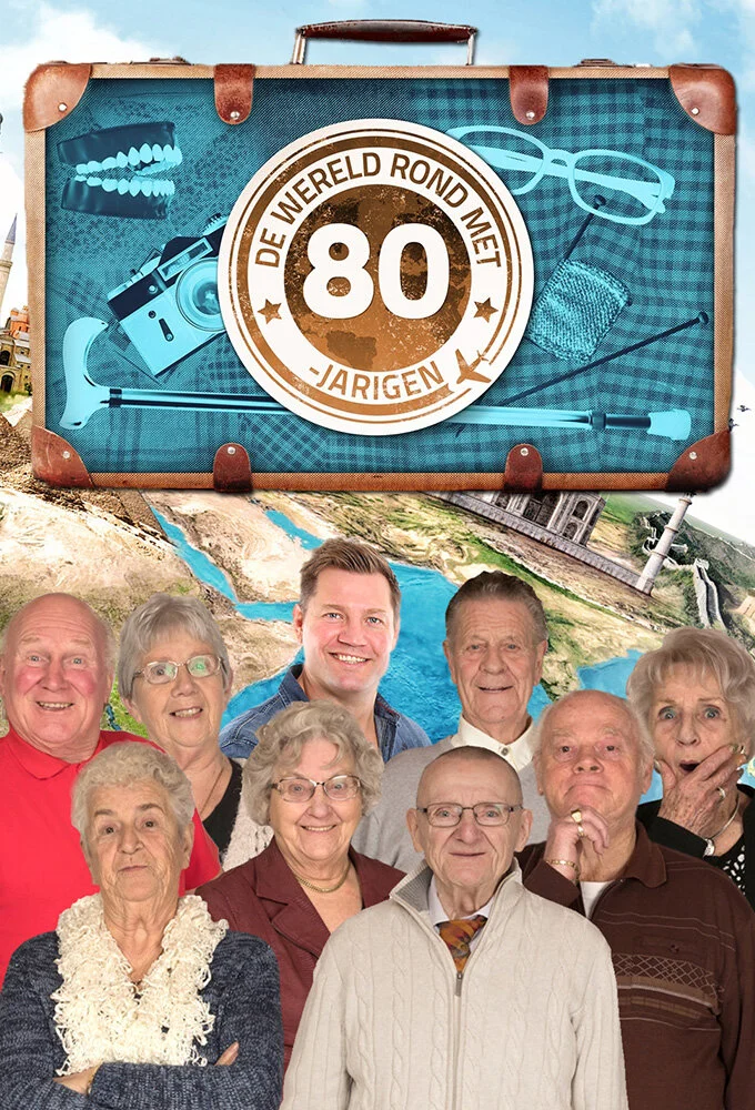 Plakat De wereld rond met 80-jarigen