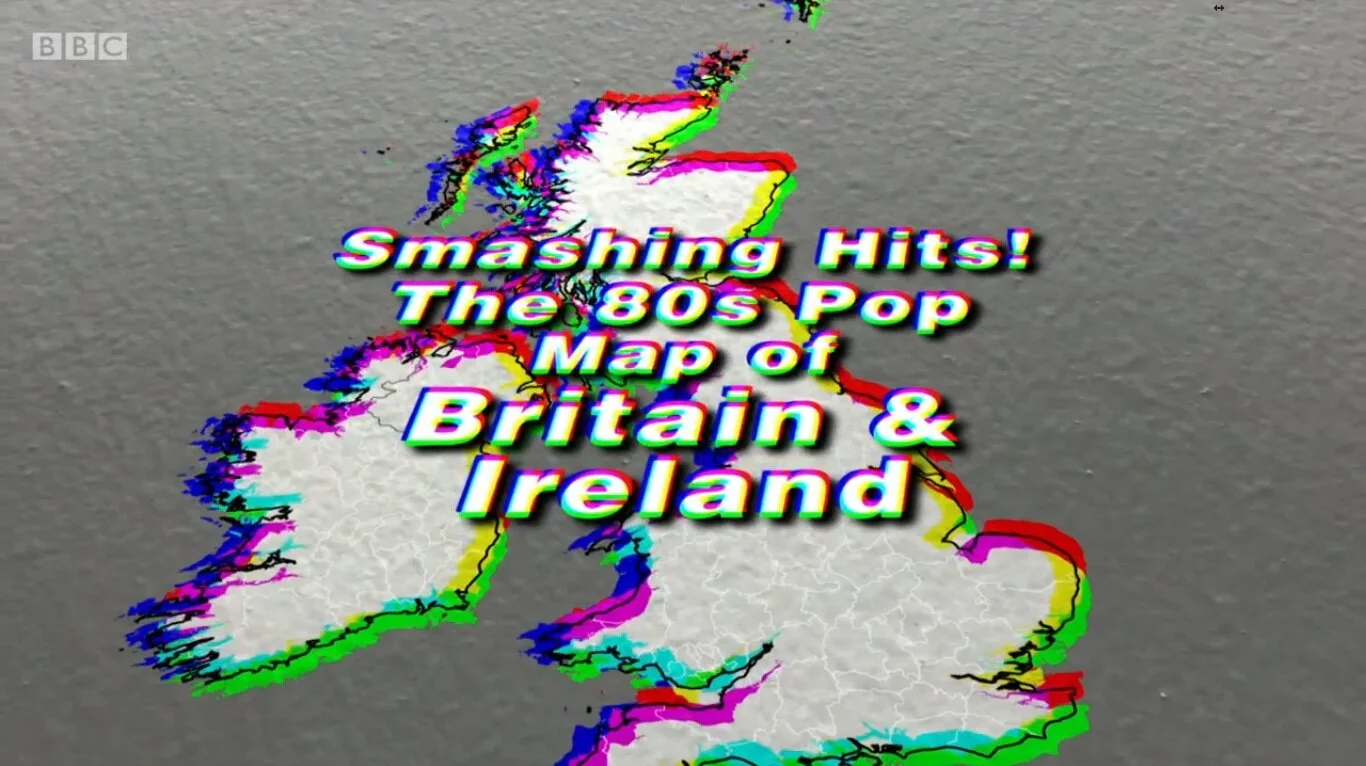 Smashing Hits! The 80s Pop Map of Britain and Ireland