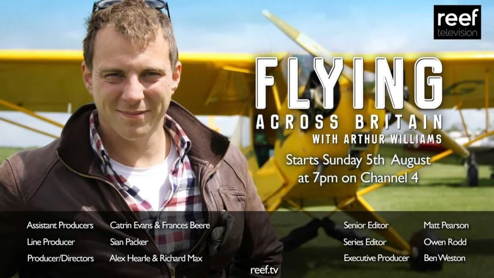 Flying Across Britain with Arthur Williams
