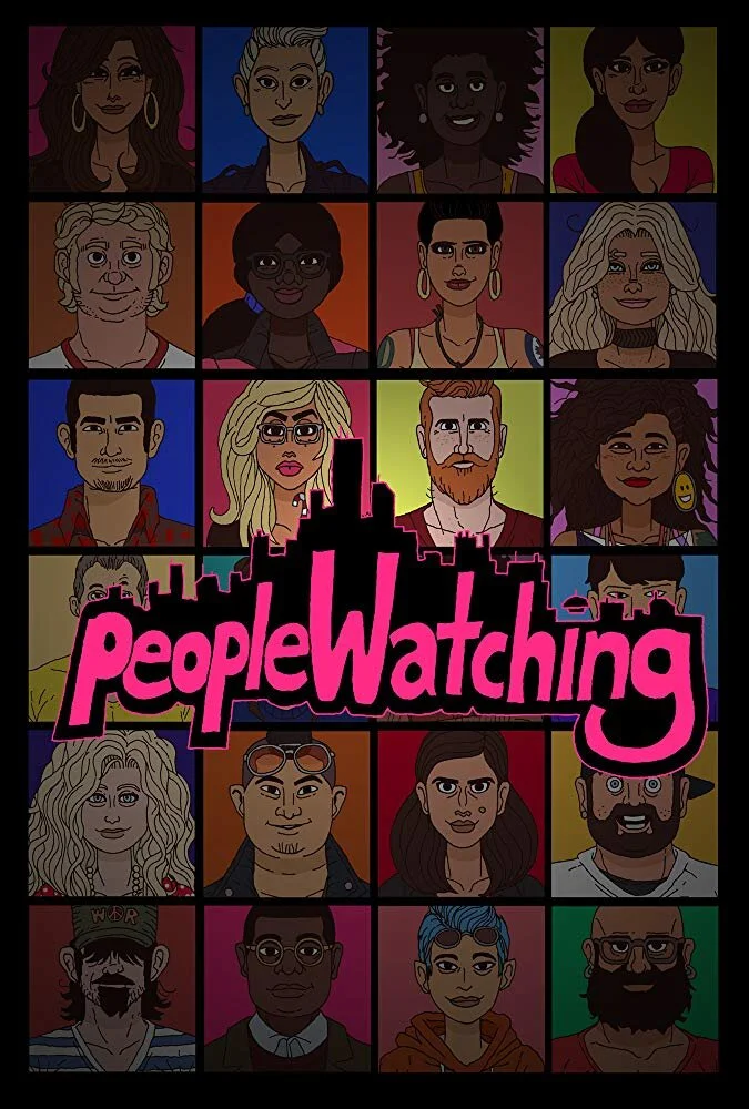 Winston Rowntree's PeopleWatching poster