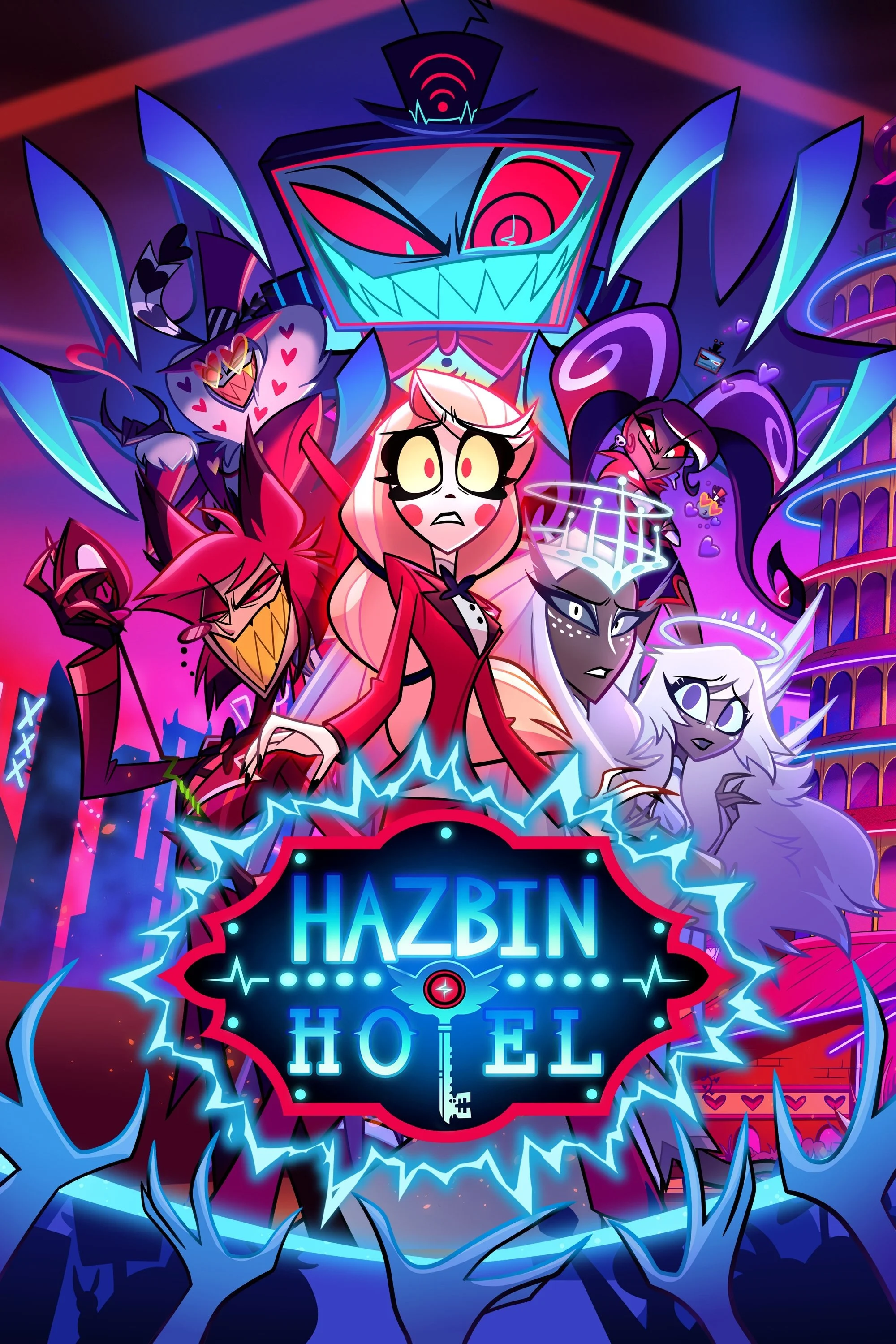 Póster de Hazbin Hotel: El hotel de las viejas glorias