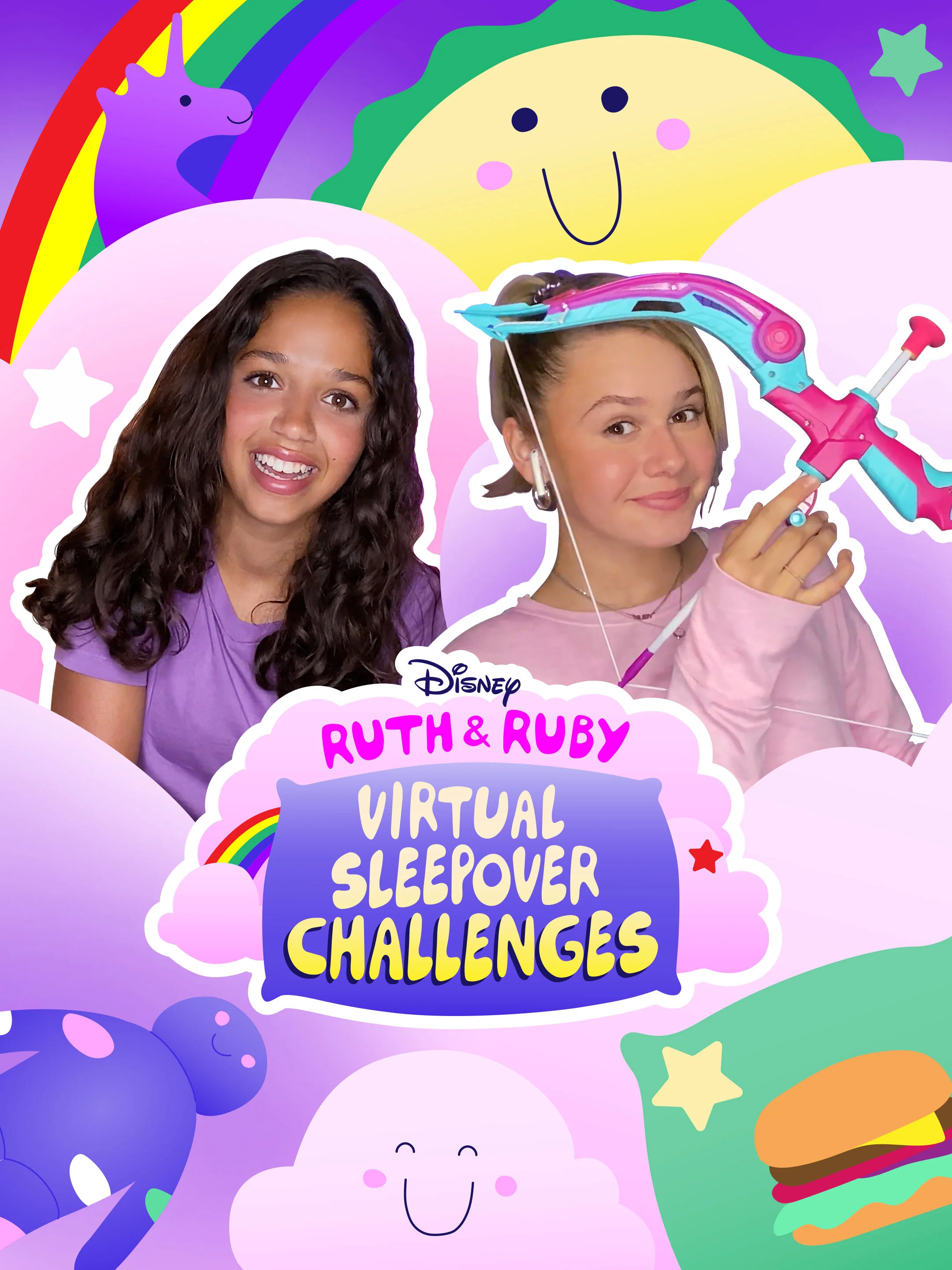 Póster de Ruth & Ruby Virtual Sleepover Challenges
