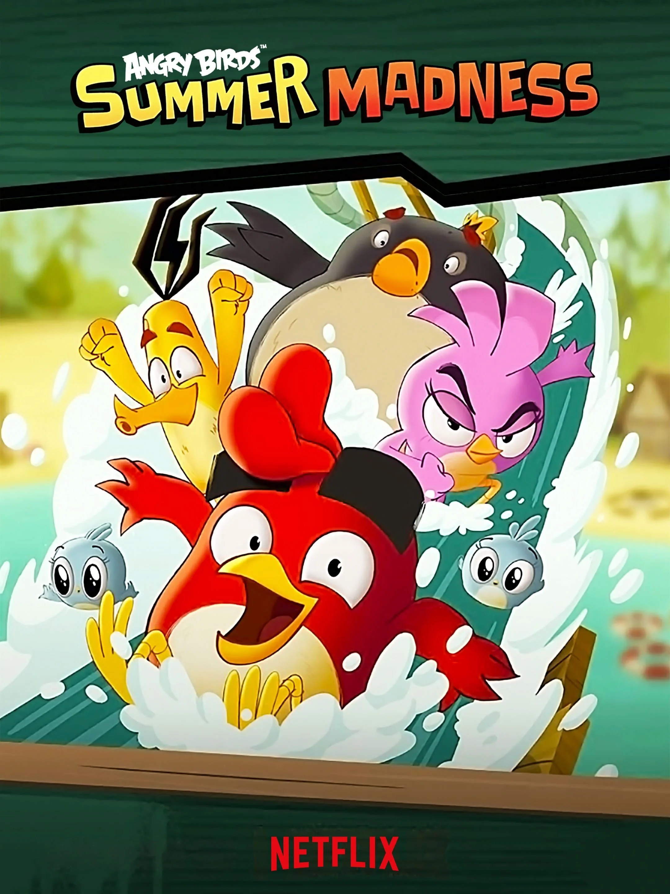 Angry Birds: Summer Madness afişi