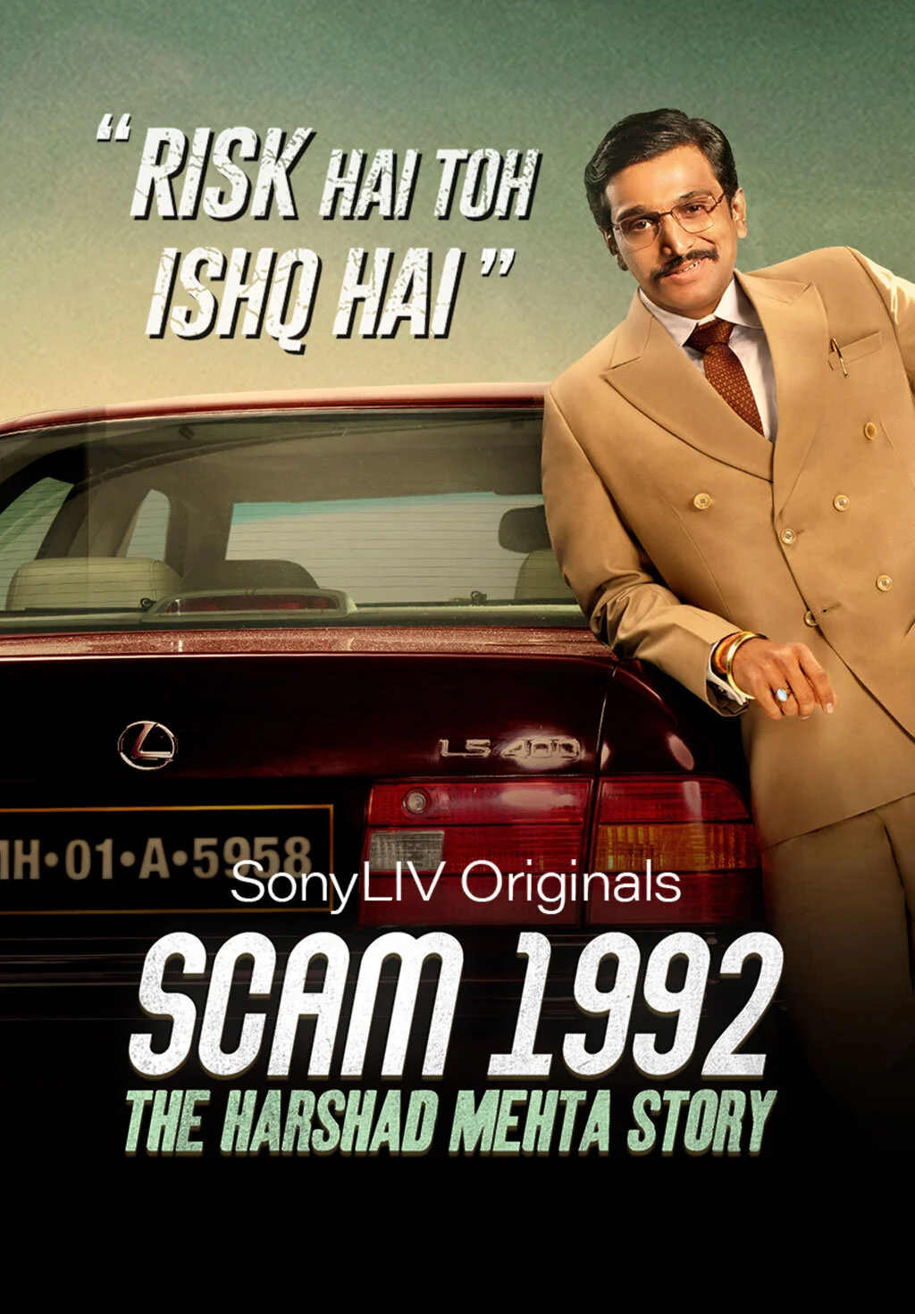 Affiche de Scam 1992 - The Harshad Mehta Story