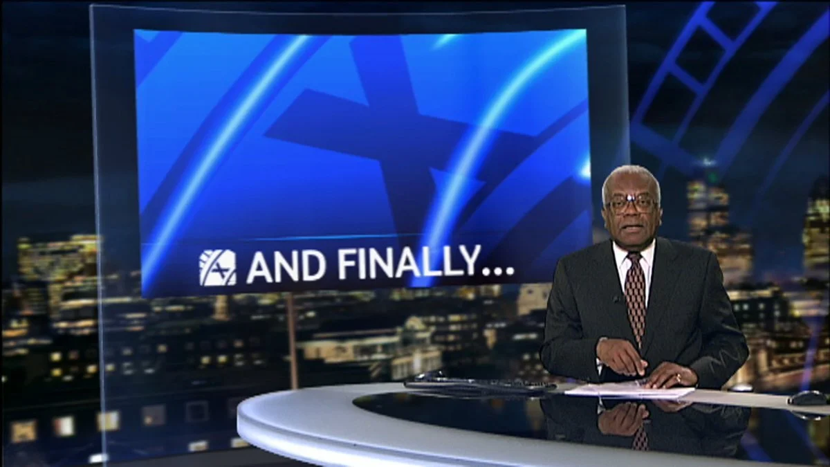 And FinallyĂ˘â‚¬Â¦ with Trevor McDonald