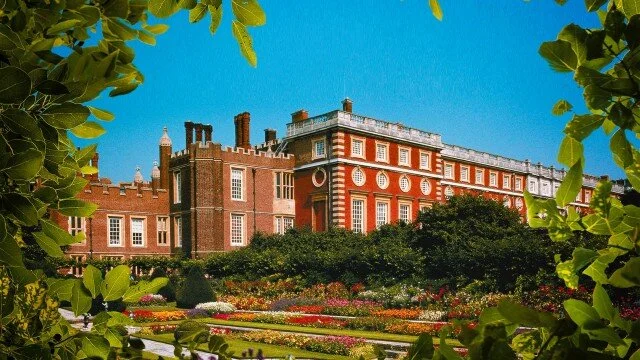 Inside Hampton Court Palace