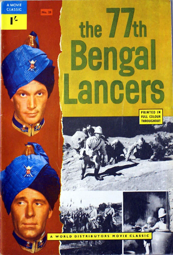 Póster de Tales of the 77th Bengal Lancers