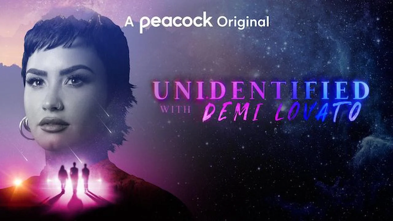 Unidentified with Demi Lovato