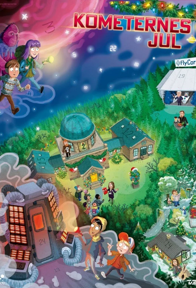 Kometernes jul poster