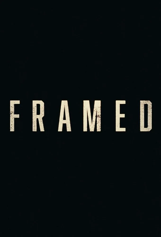 Framed poster
