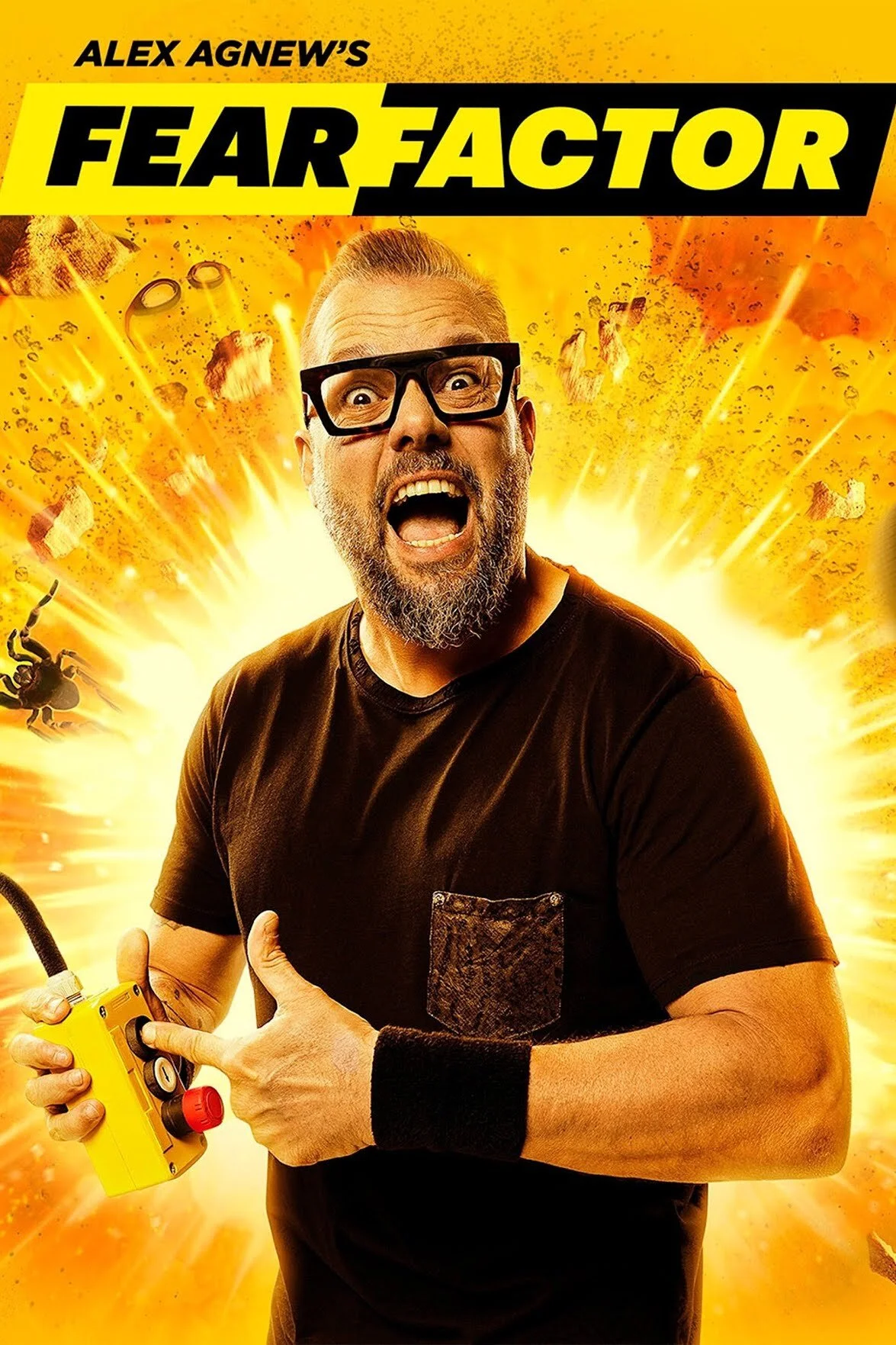 Alex Agnew's Fear Factor poster