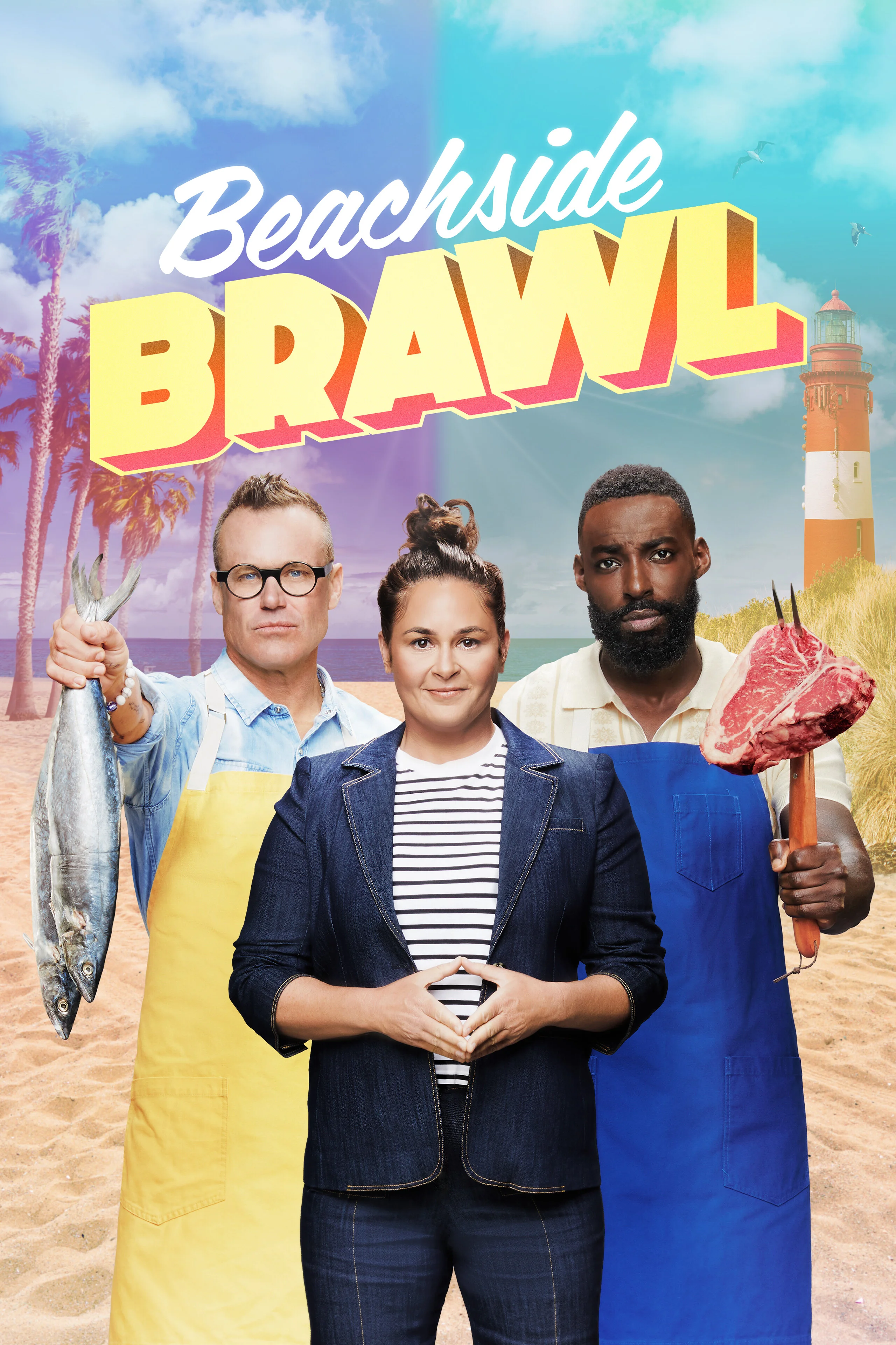 Plakat Beachside Brawl